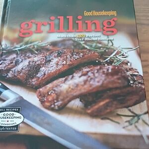 Good Housekeeping Grilling Cookbook with Red Cover